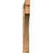 Ekena Millwork Imperial Block Rough Sawn Outlooker, Western Red Cedar, 6"W x 38"D x 46"H OUT06X38X46IMP05RWR - alternate 3